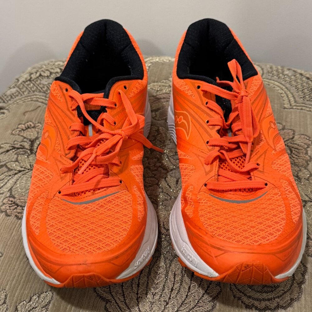 Saucony Run Pops Orange, men's 9.5 - Picture 7 of 7